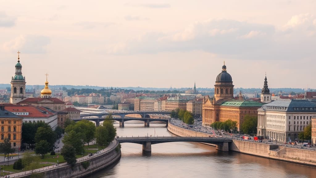 Saratov şehir manzarası - Rusya'da üniversite eğitimi