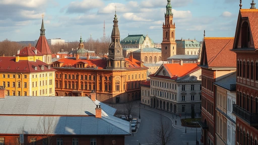 Tomsk şehir manzarası - Rusya'da üniversite eğitimi